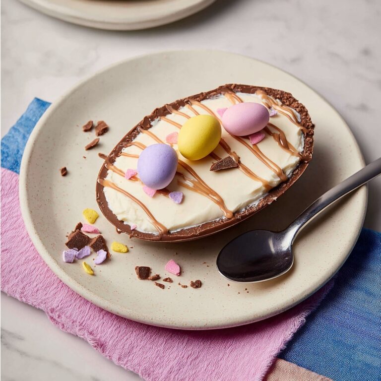 No Bake Easter Egg Cheesecake Recipe