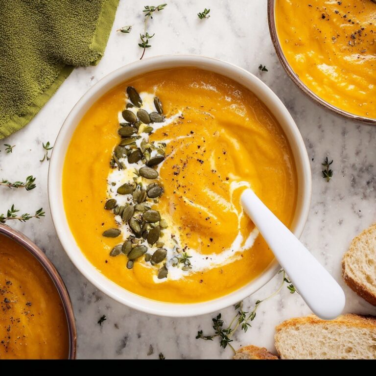 Roasted Butternut Squash Soup Recipe