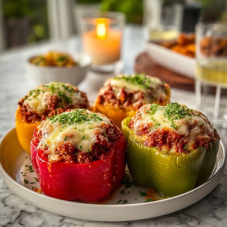 Easy Baked Stuffed Peppers Recipe