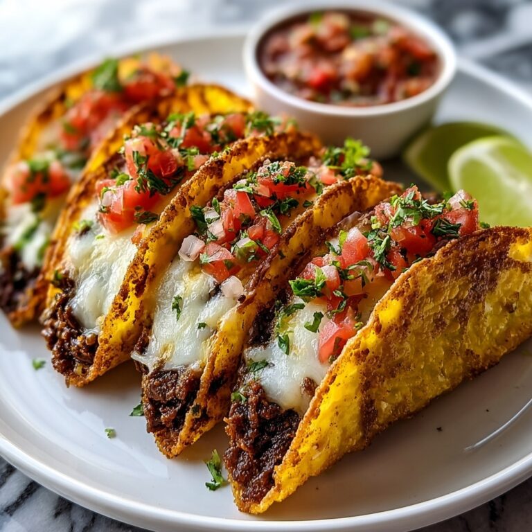 Oven Baked Cheesy Tacos Recipe