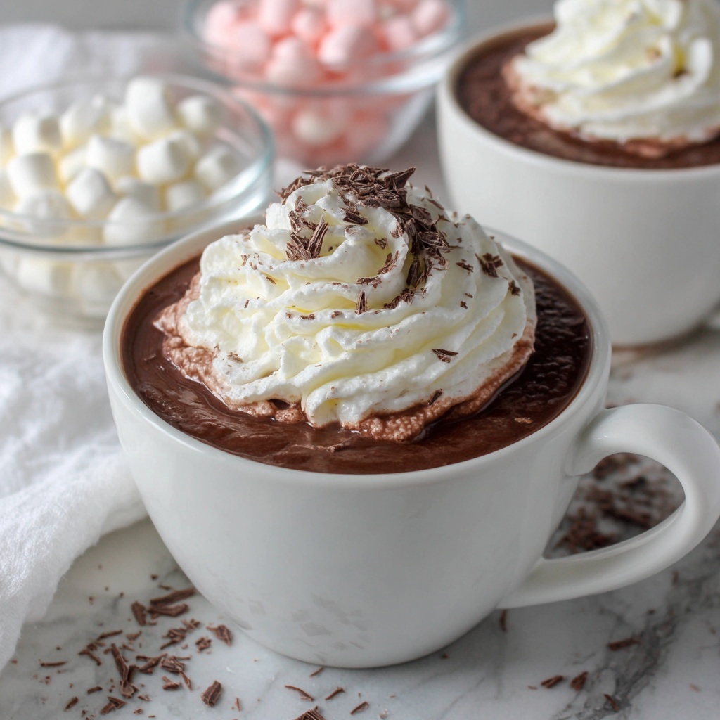 Rich Homemade Hot Chocolate Recipe - Recipe Image
