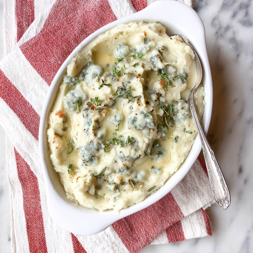 Blue Cheese Mashed Potatoes Recipe - Recipe Image