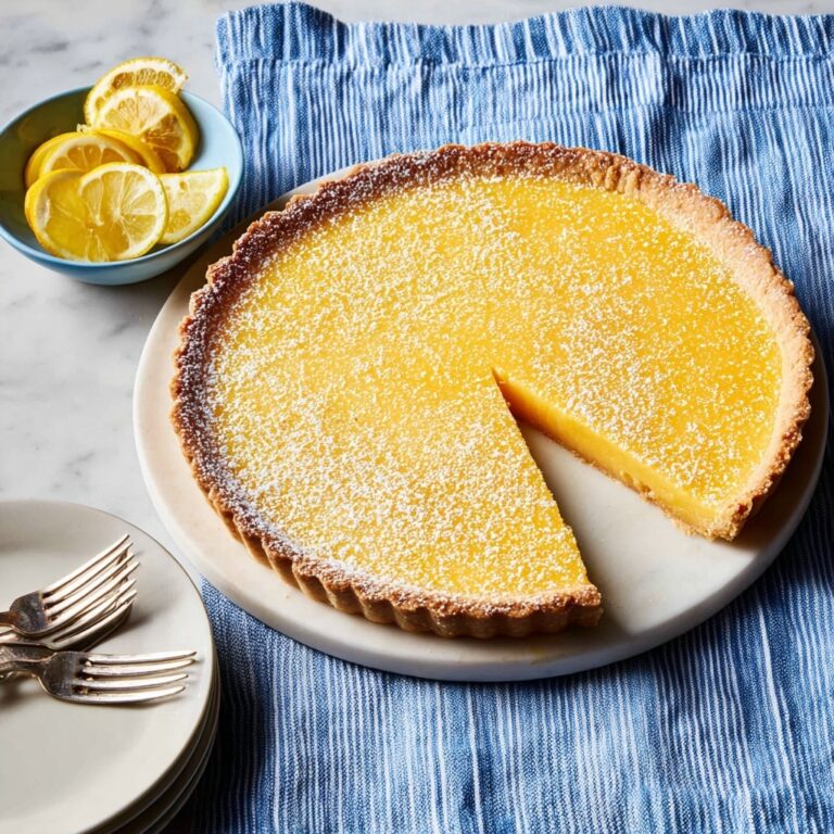 Classic Lemon Tart Recipe