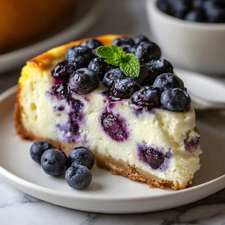 High-Protein Lemon Blueberry Breakfast Bake with Cottage Cheese Recipe