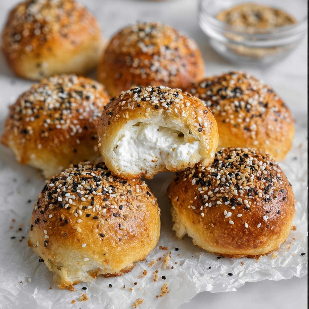 Cheesy and Savory Bagel Bites Recipe - Recipe Image