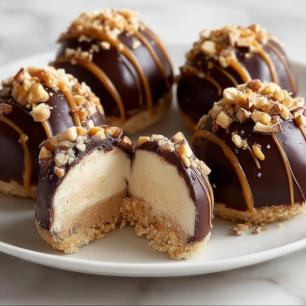 No-Bake Peanut Butter Cheesecake Balls Recipe - Recipe Image