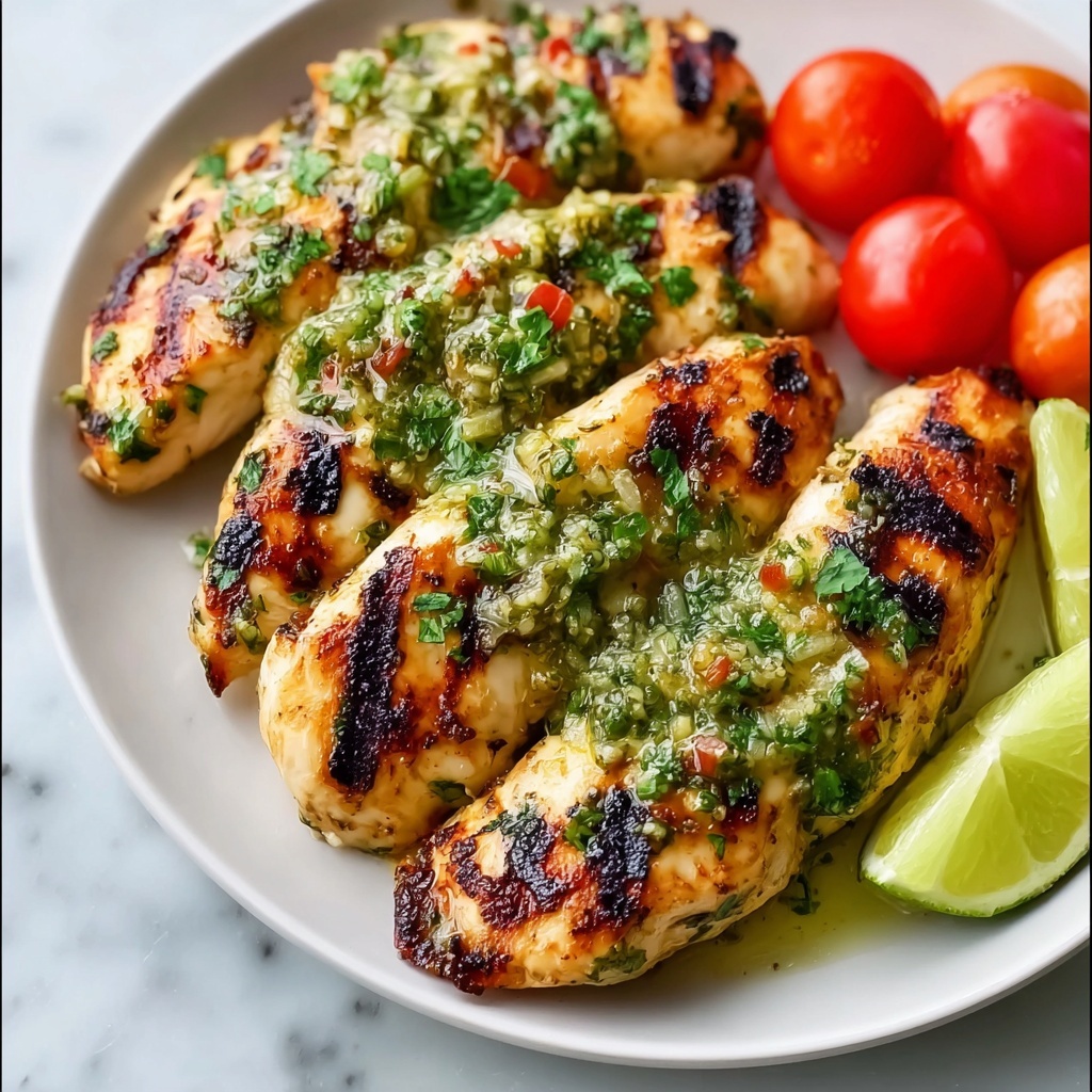 Grilled Salsa Verde Pepper Jack Chicken Recipe - Recipe Image