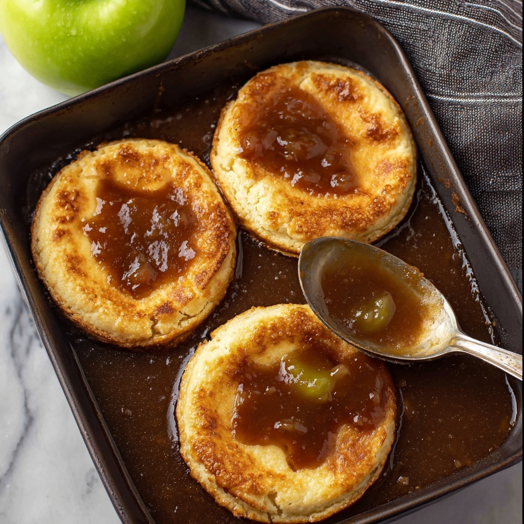 Apple Dumplings with Cinnamon Sugar Syrup Recipe - Recipe Image