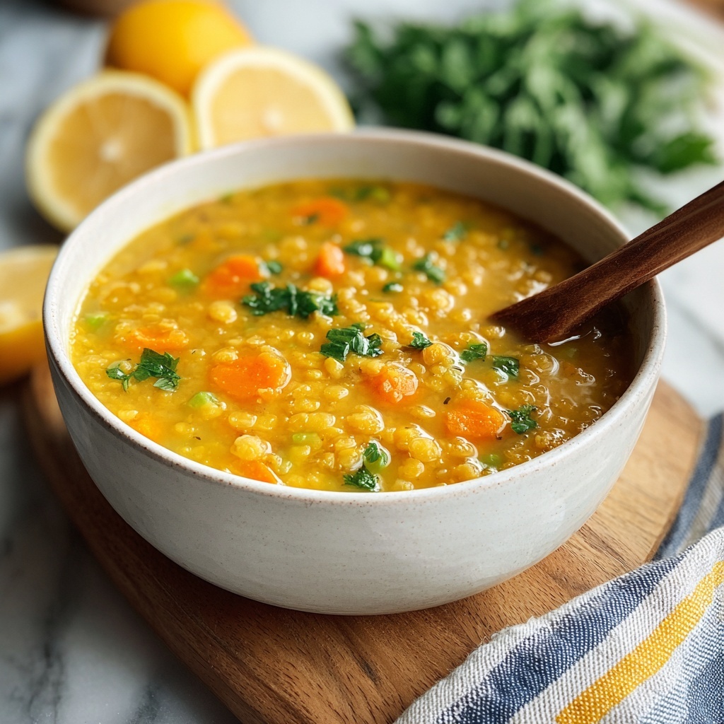 One-Pot Golden Lentil Soup Recipe - Recipe Image