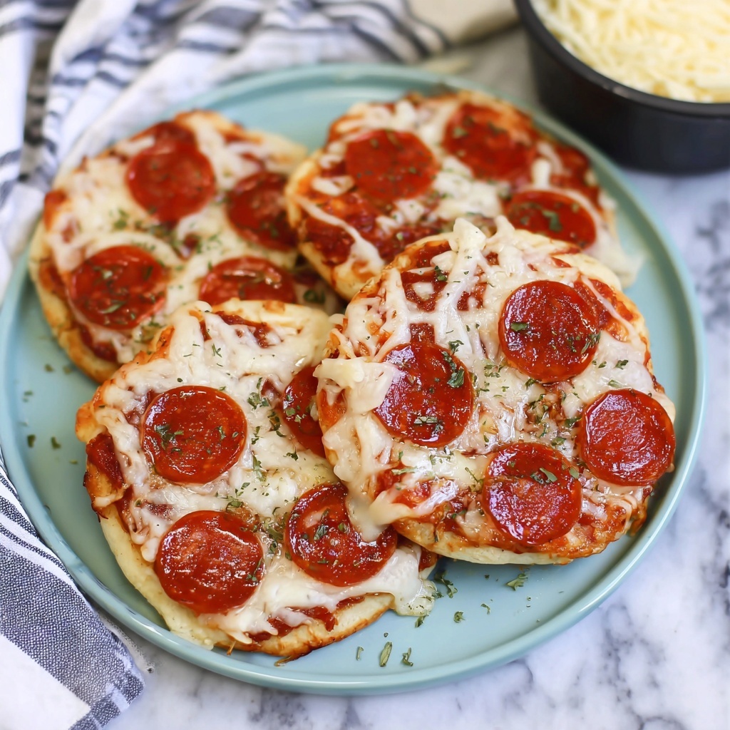 Homemade Air Fryer Pizza Bagels Recipe - Recipe Image