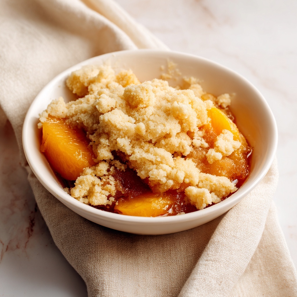 Classic Southern Peach Cobbler Recipe - Recipe Image