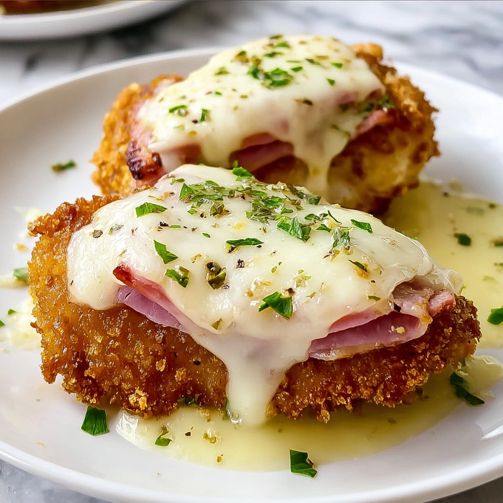 Skillet Chicken Cordon Bleu Recipe - Recipe Image