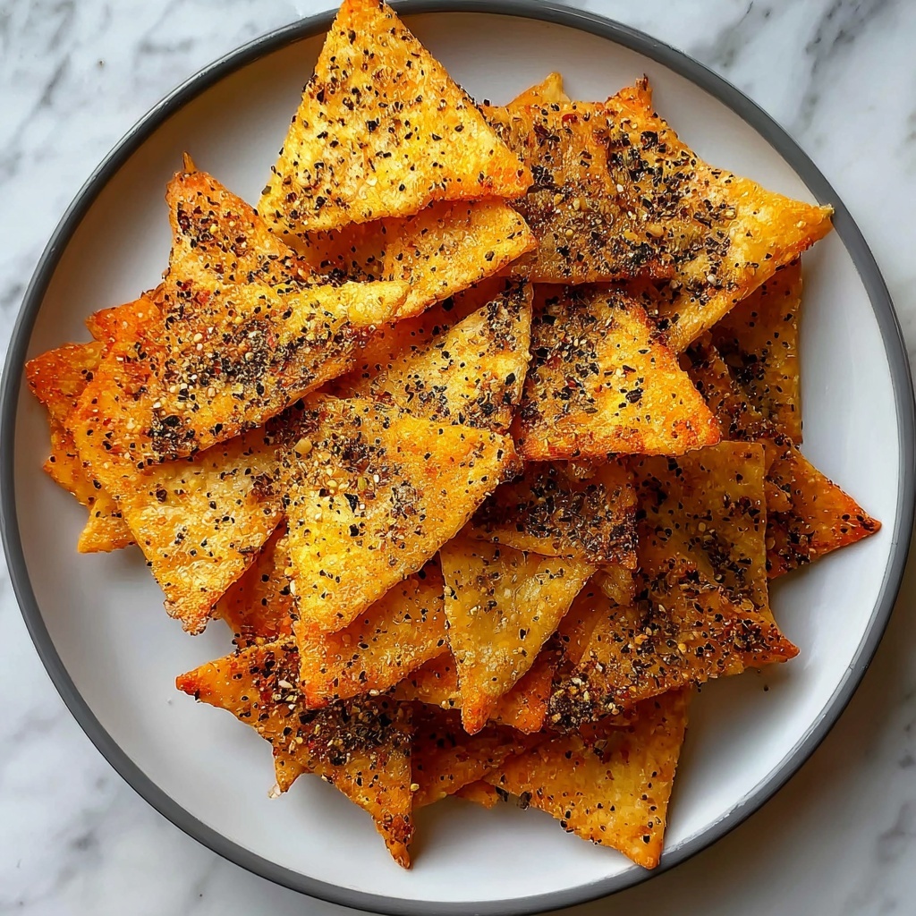 Homemade Pita Chips Recipe - Recipe Image