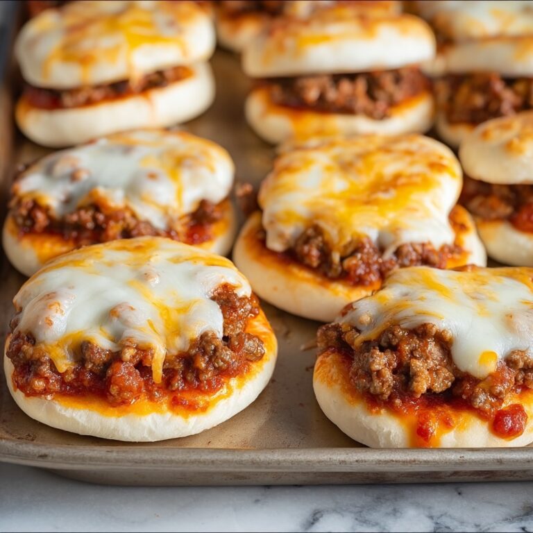 Old School Pizza Burgers Recipe