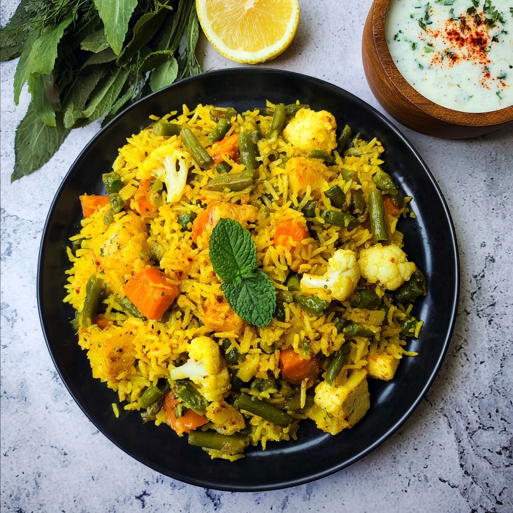 Vegetarian Biryani Recipe - Recipe Image