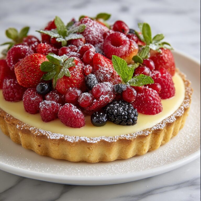 French Lemon Cream Tart Recipe