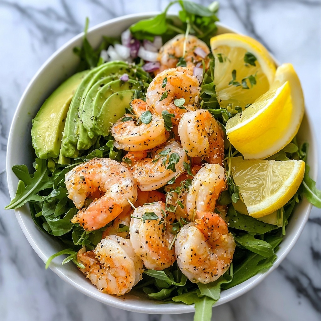 Zesty Citrus Shrimp and Avocado Salad for Fresh Flavors - Recipe Image