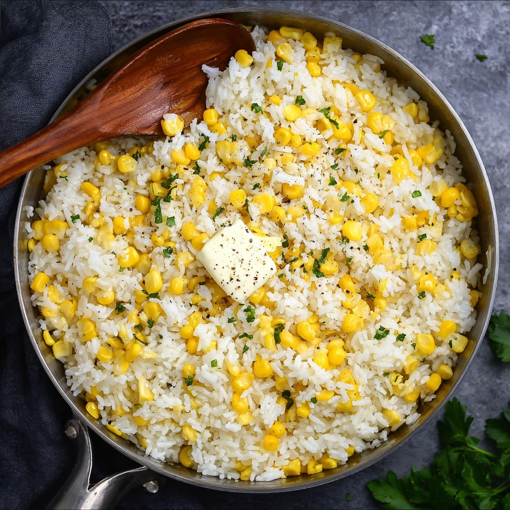 Buttered Corn Rice - Recipe Image