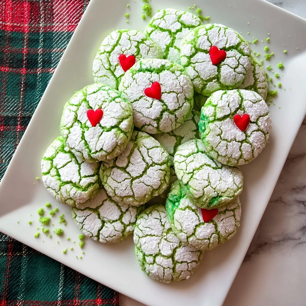 Grinch Cookies - Recipe Image