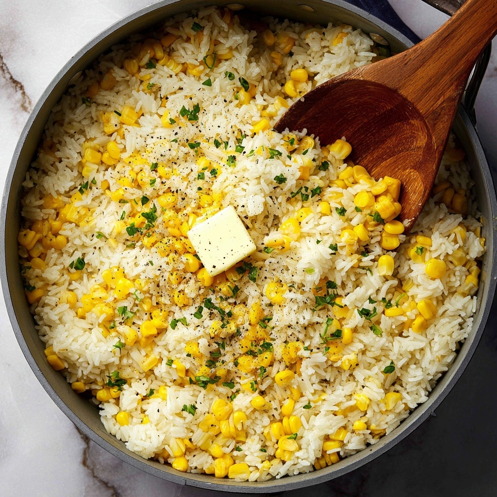 Buttered Corn Rice Recipe - Recipe Image