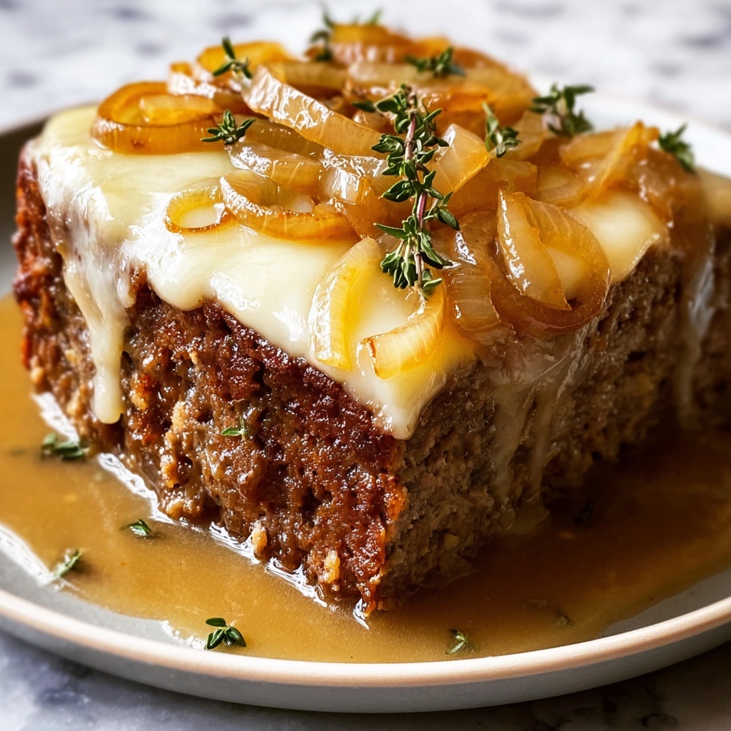 Savory French Onion Meatloaf That Will Comfort Your Soul Recipe - Recipe Image