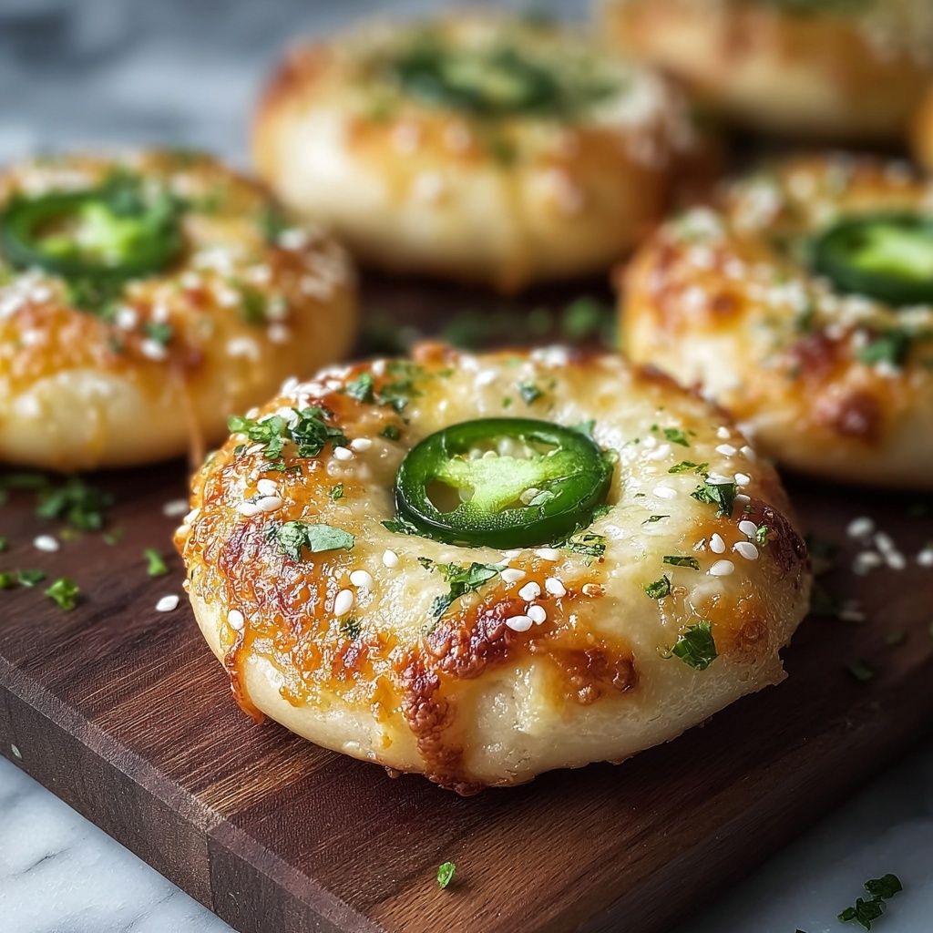 Jalapeño Popper Bagels: Spicy, Cheesy Goodness for Everyone Recipe - Recipe Image