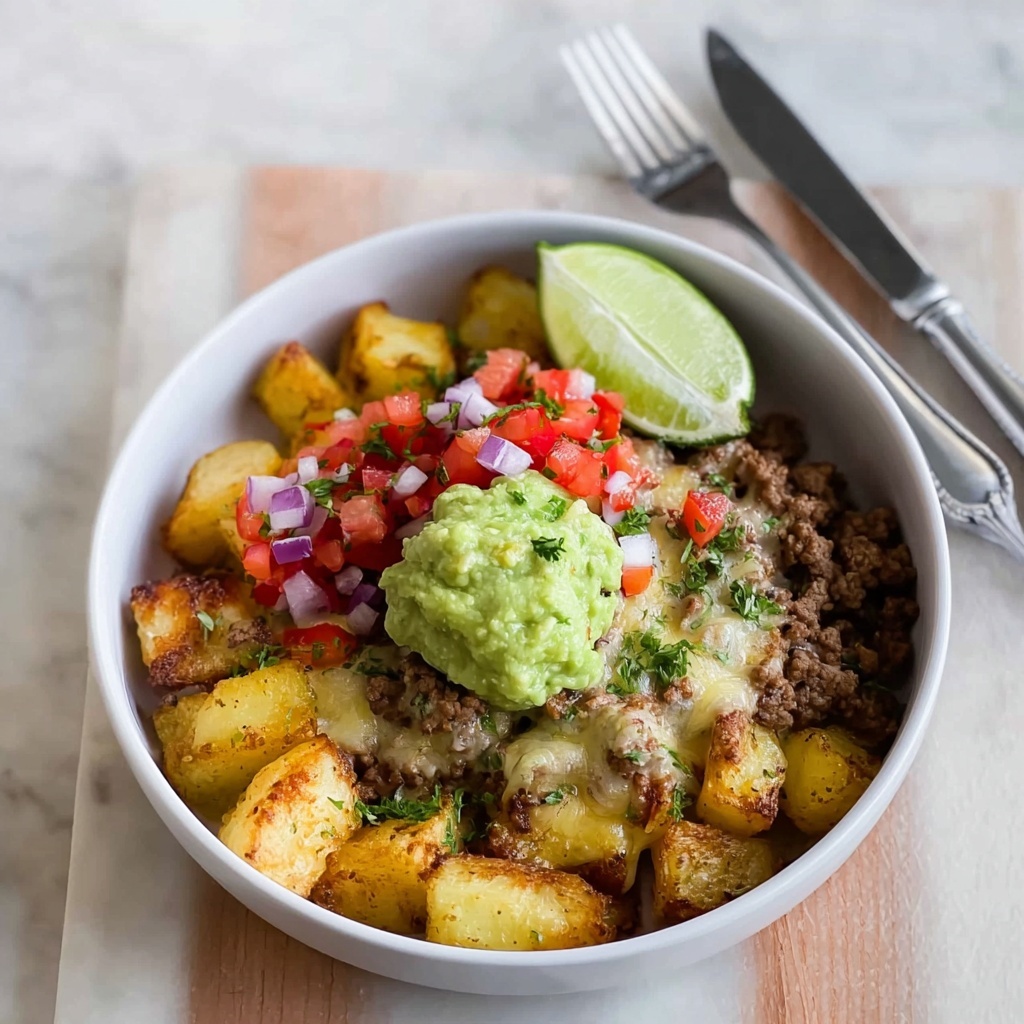 Loaded Potato Taco Bowl Recipe - Recipe Image