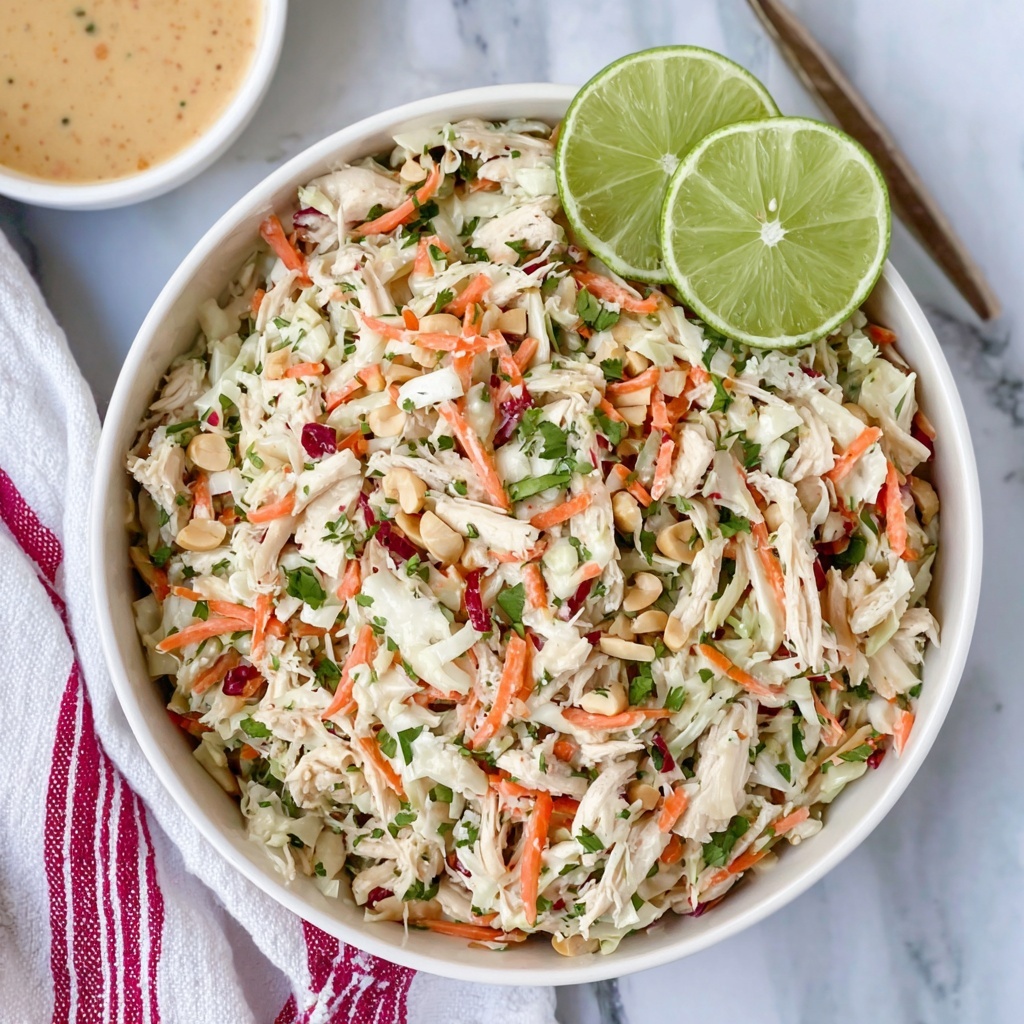 Thai Peanut Chicken Salad Recipe - Recipe Image
