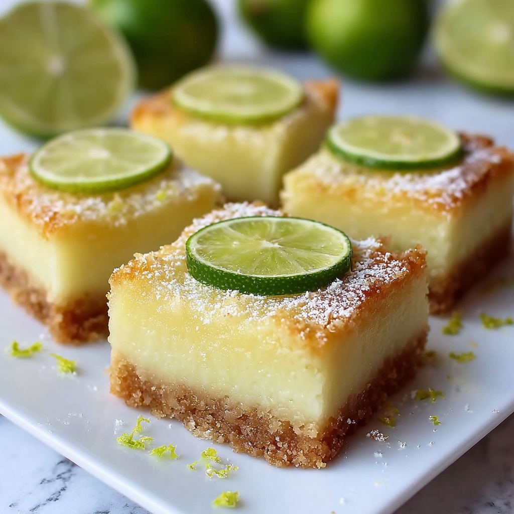 Key Lime Bars Recipe - Recipe Image