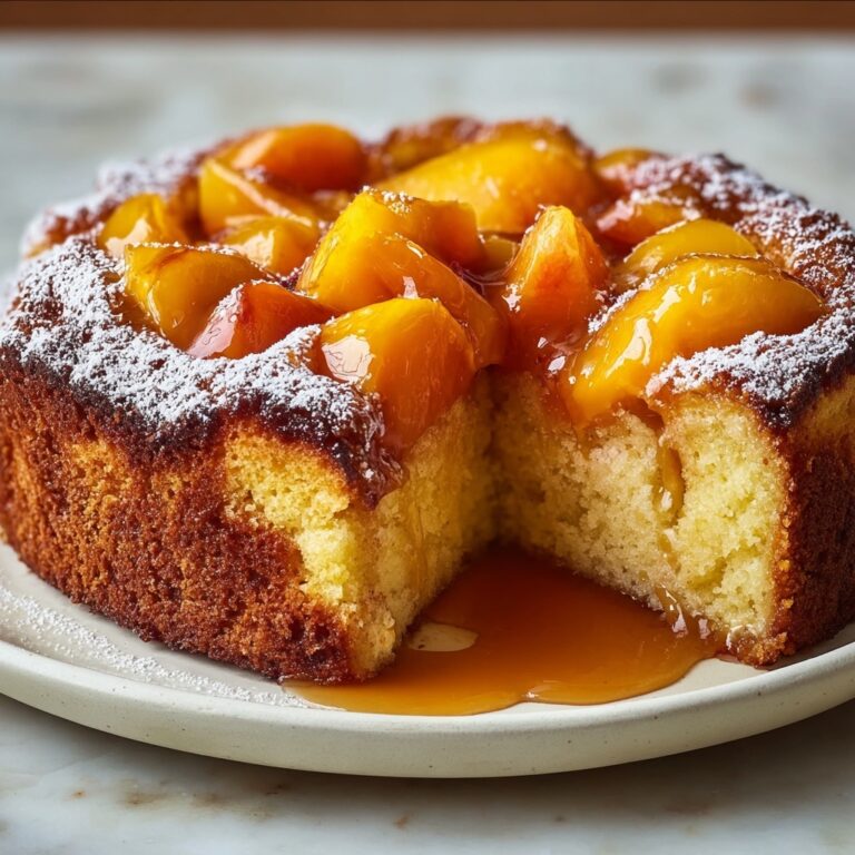 Peach Cobbler French Toast Bake Recipe