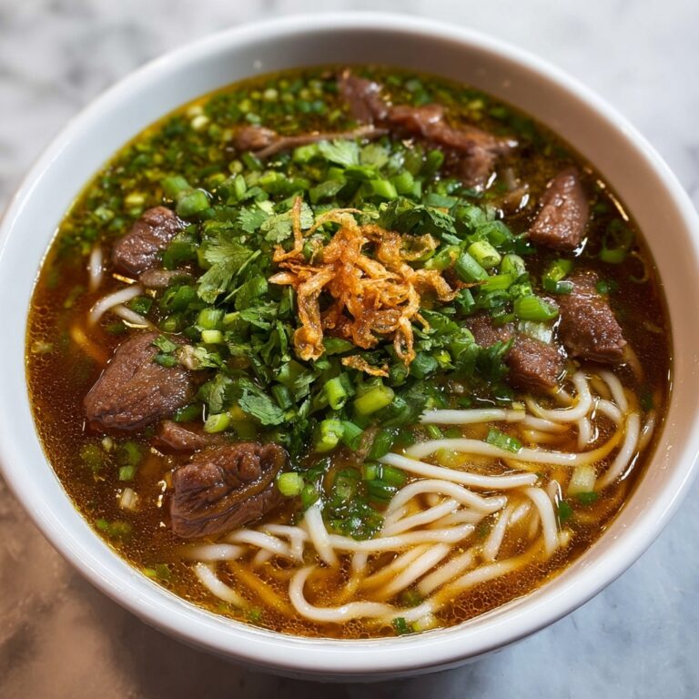 Lao Beef Noodle Soup Recipe