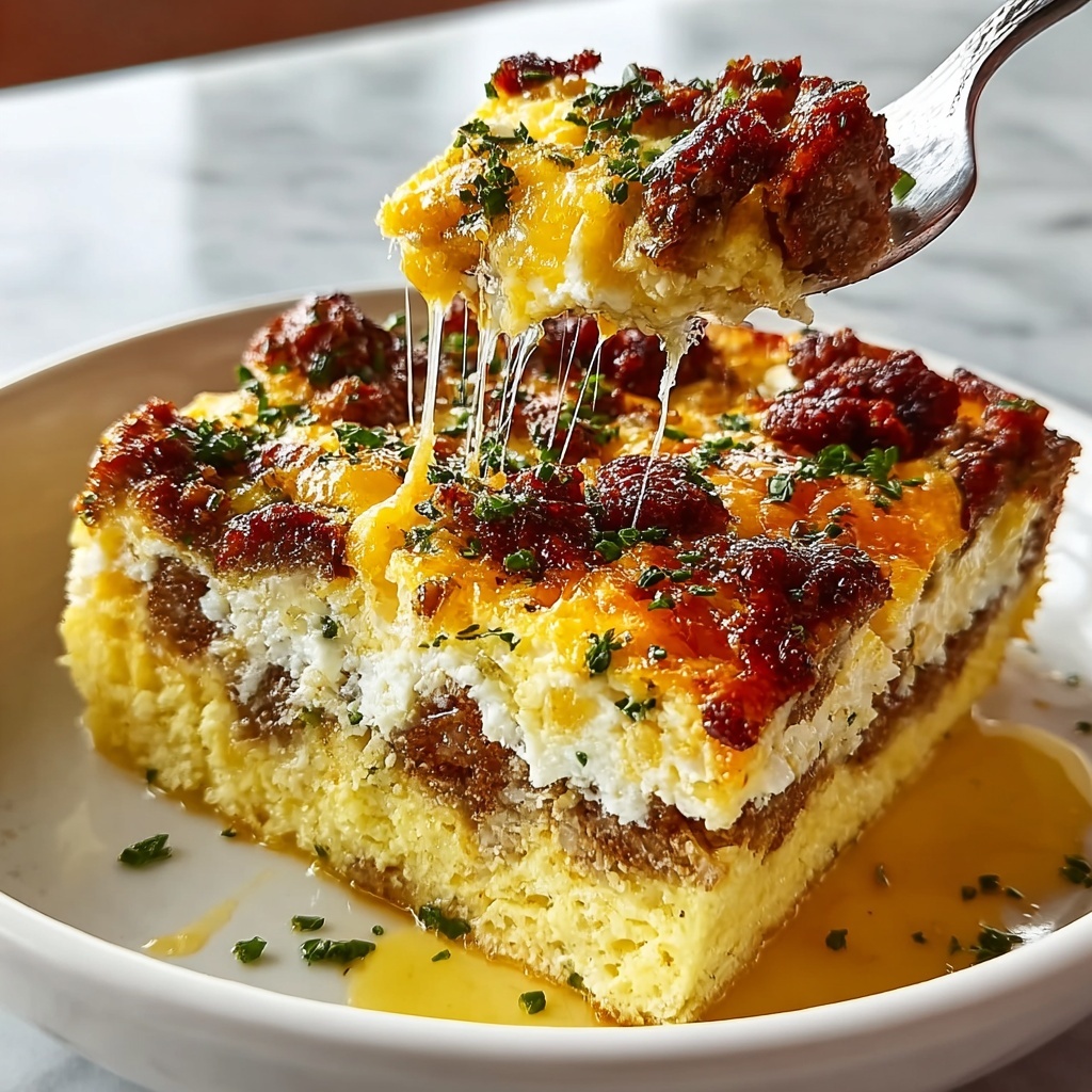 Sausage Breakfast Casserole Recipe - Recipe Image