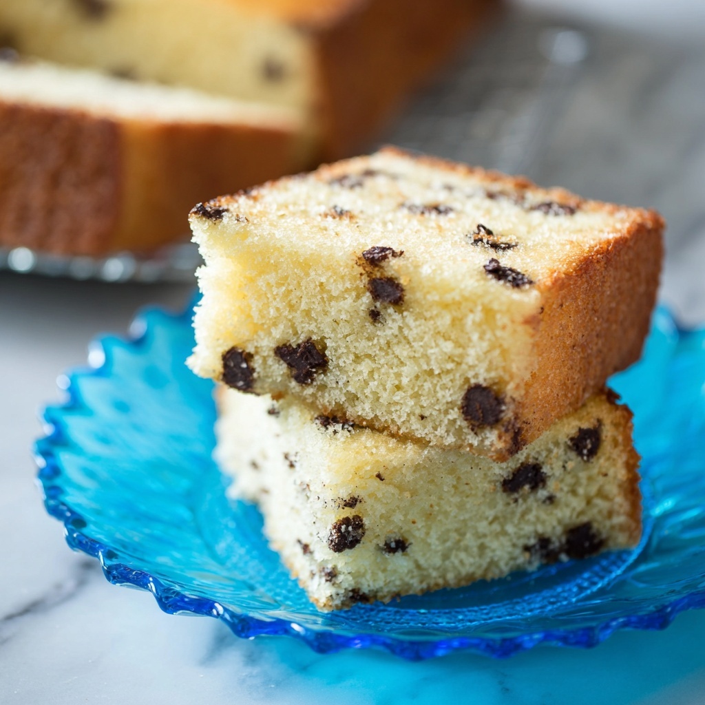 The BEST Chocolate Chip Pound Cake Recipe - Recipe Image
