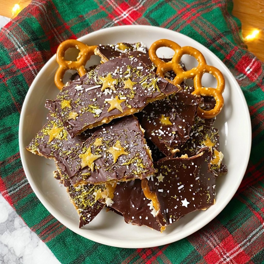 Pretzel Christmas Crack (Pretzel Toffee) Recipe - Recipe Image