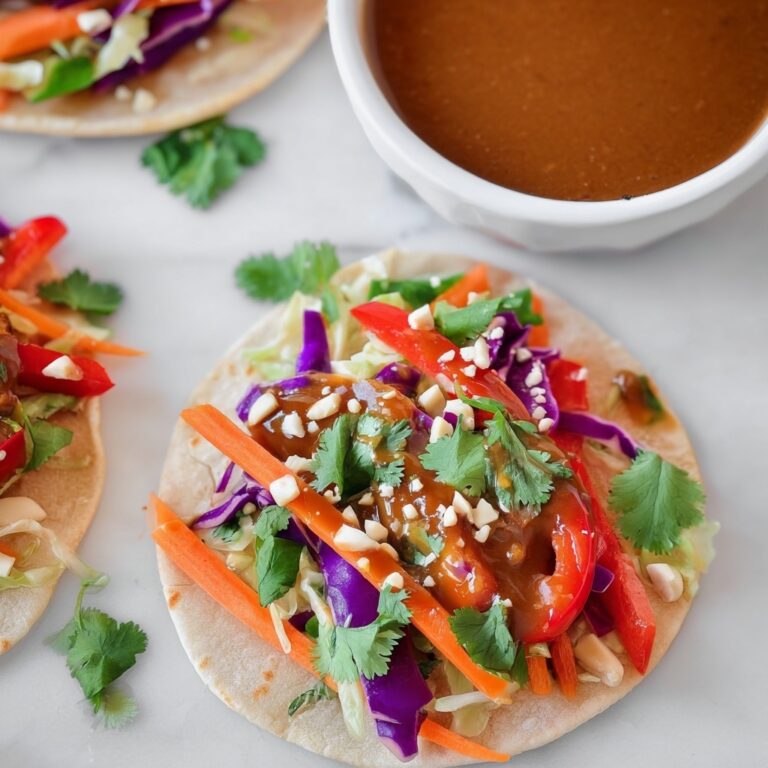 Chicken Pad Thai Tacos Recipe