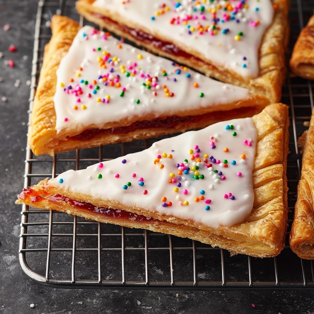 Giant Frosted Strawberry Pop Tart Recipe - Recipe Image