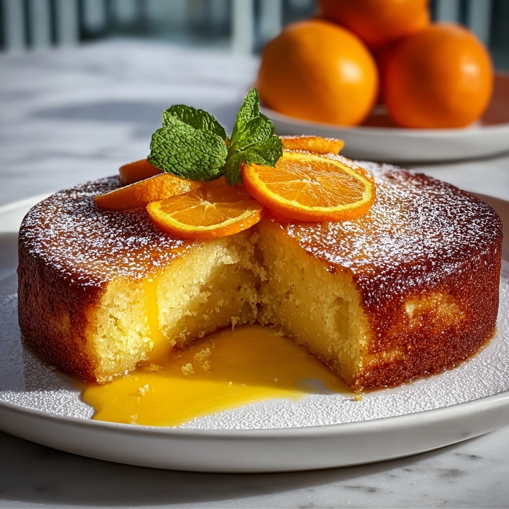 Whole Orange Cake Recipe - Recipe Image