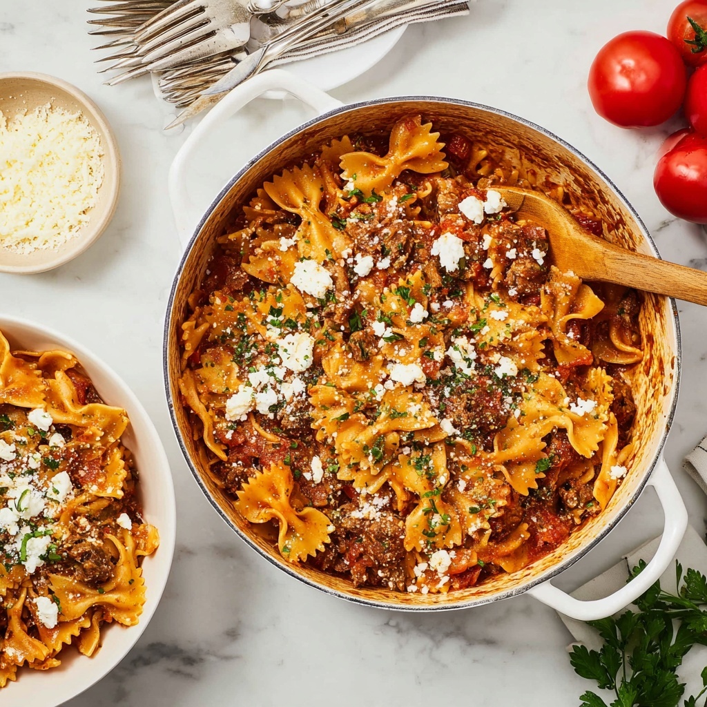 One Skillet Lasagna Recipe - Recipe Image