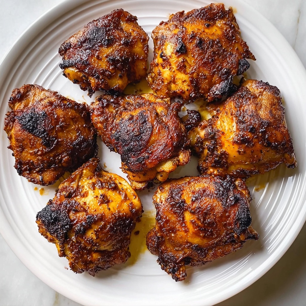 Delicious Ethiopian Chicken Thighs with Berbere Spice Recipe - Recipe Image