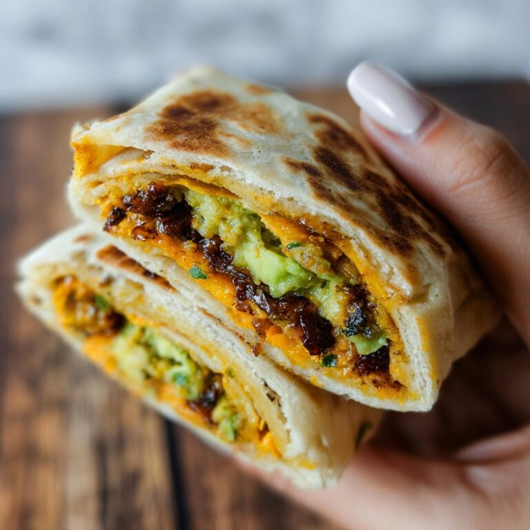 Scallion Pancake with Eggs and Spinach Recipe