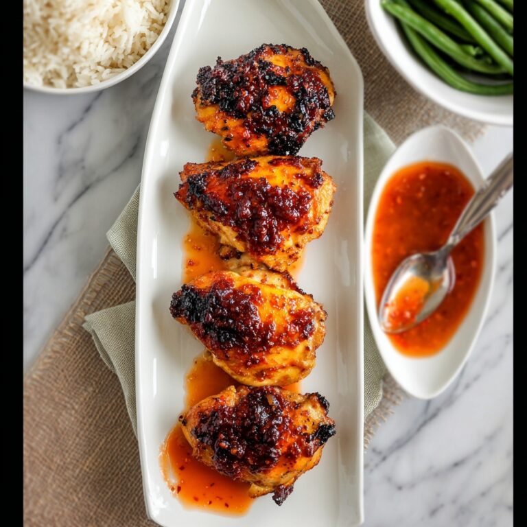 Air Fryer Hot Honey Chicken Thighs Recipe