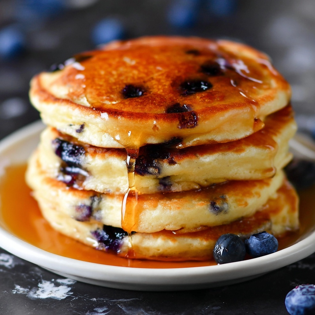 The Best Blueberry Pancakes Recipe - Recipe Image