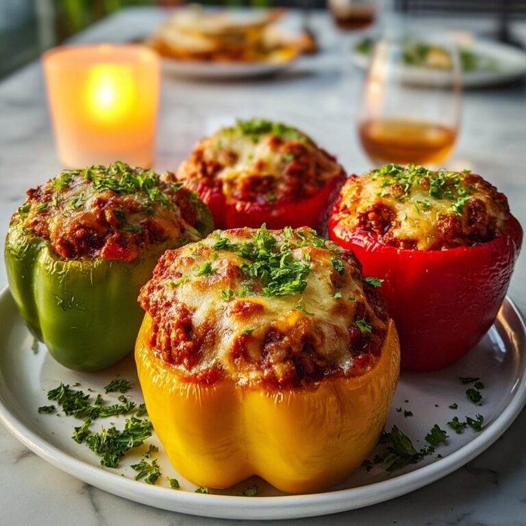 Easy Baked Stuffed Peppers Recipe