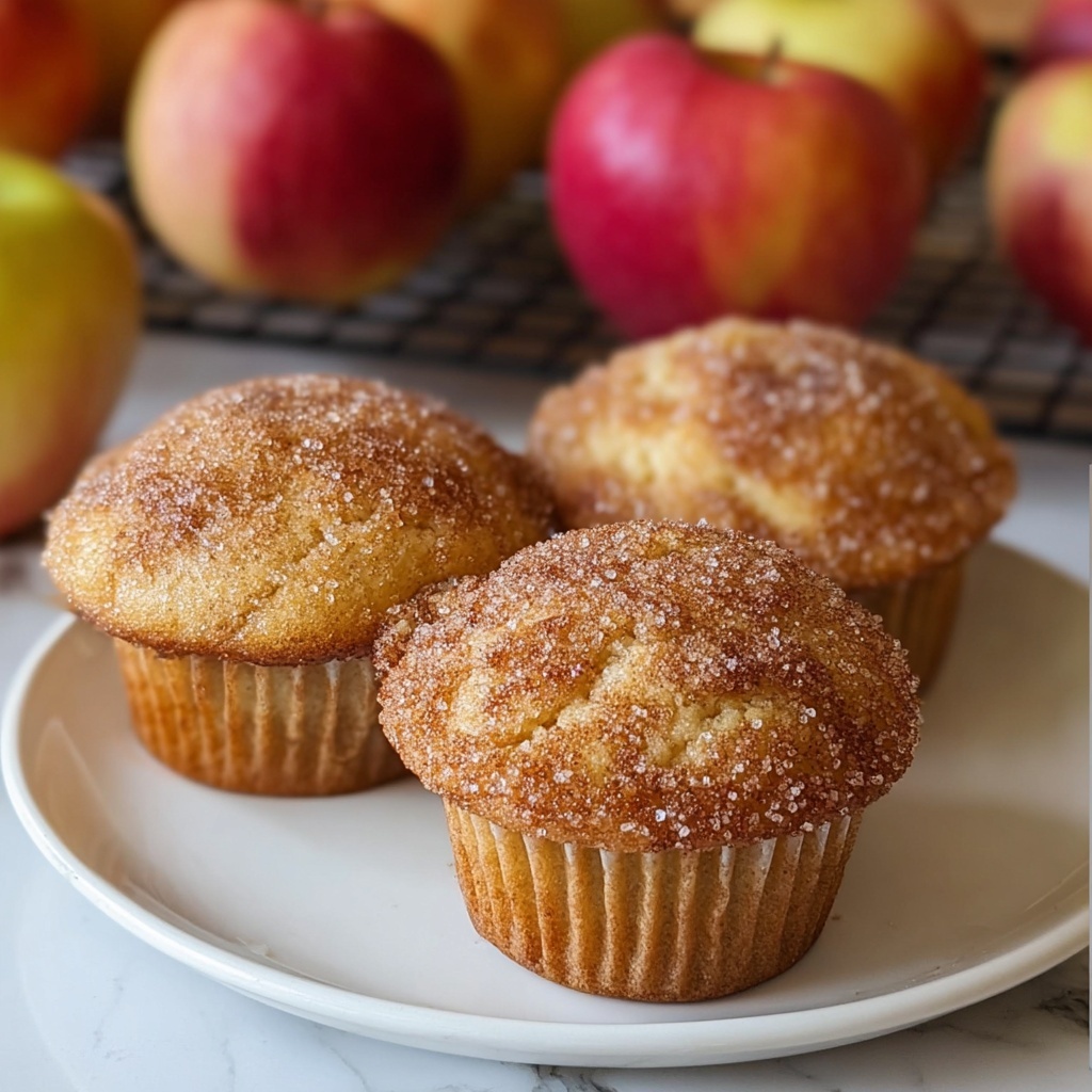 Mini Gluten-Free Vegan Apple Muffins Recipe - Recipe Image