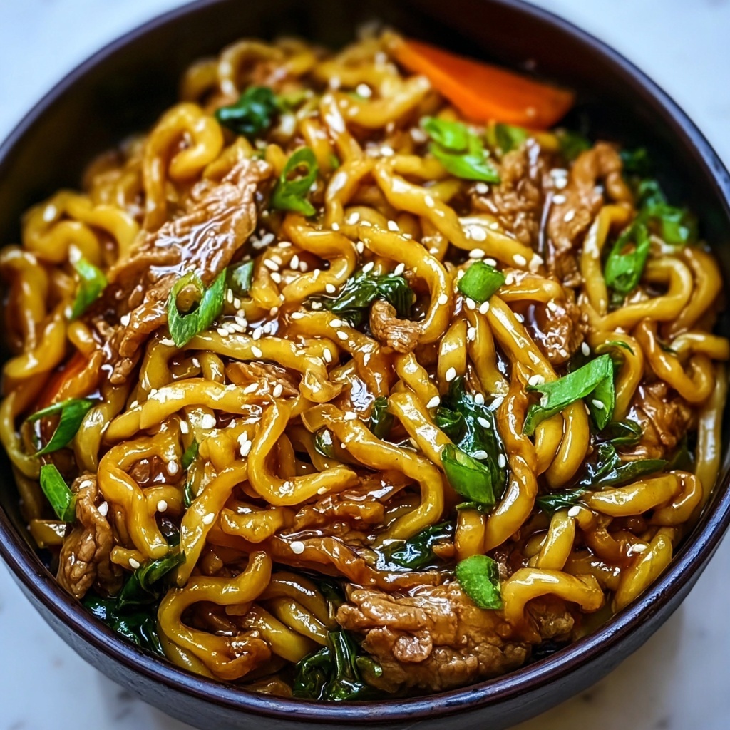 Yaki Udon Noodle Recipe - Recipe Image
