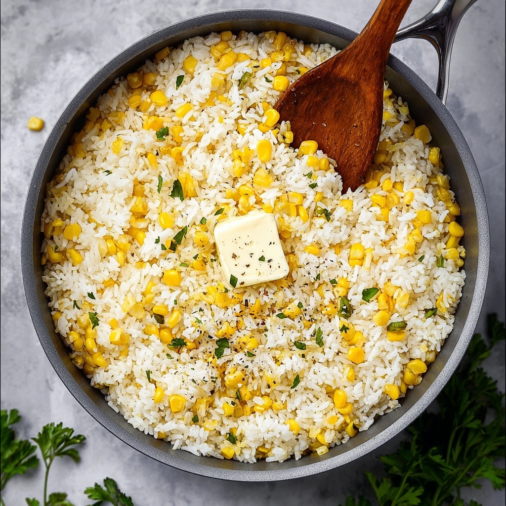 Buttered Corn Rice Recipe - Recipe Image