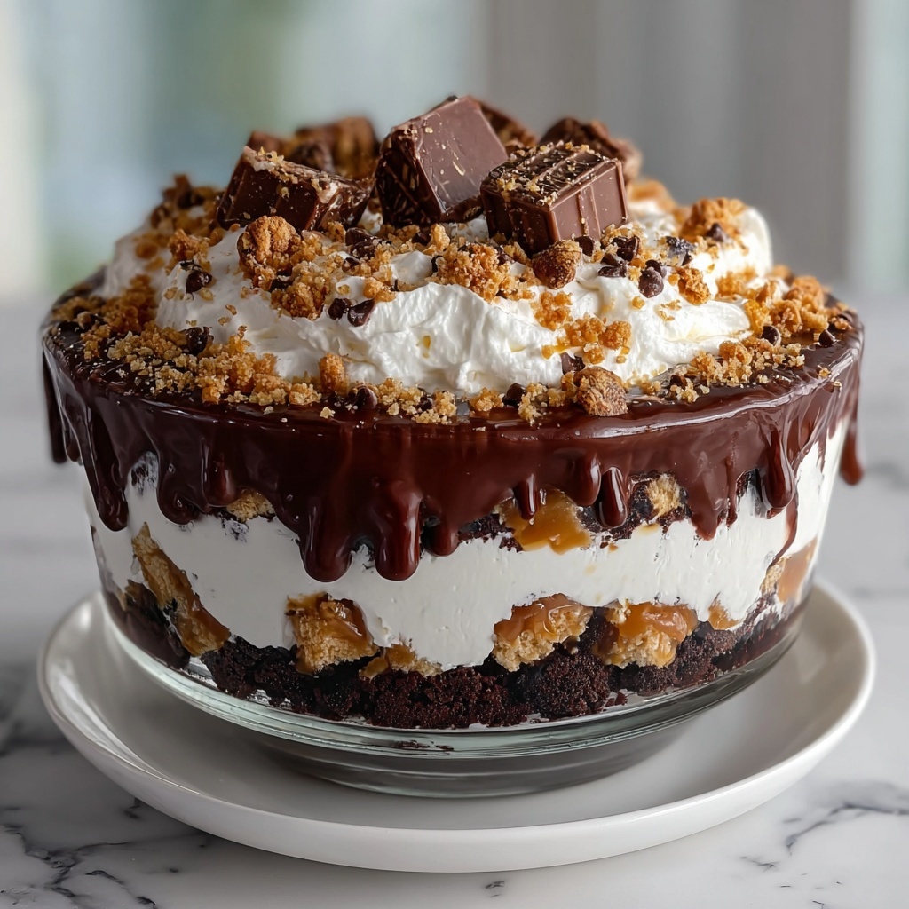 Chocolate Toffee Trifle Recipe - Recipe Image