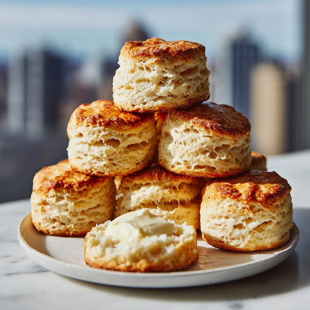 The Best Ever Sourdough Biscuits Recipe - Recipe Image