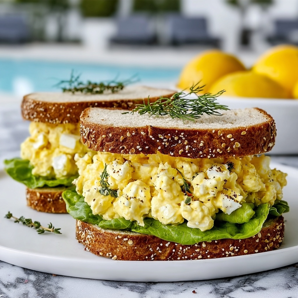 Quick 10-Minute Egg Salad Sandwich Recipe - Recipe Image
