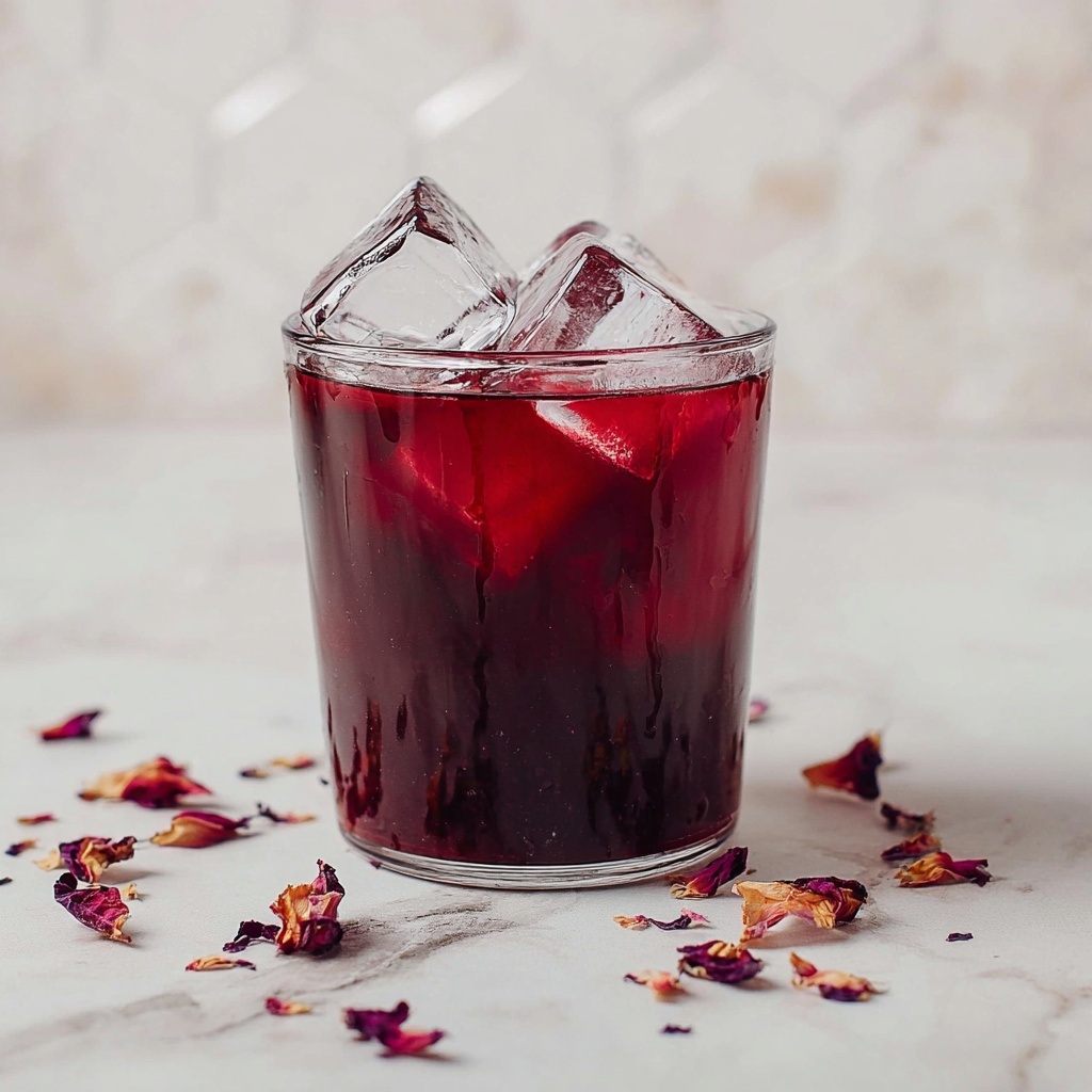Cherry Hibiscus Refresher Recipe - Recipe Image